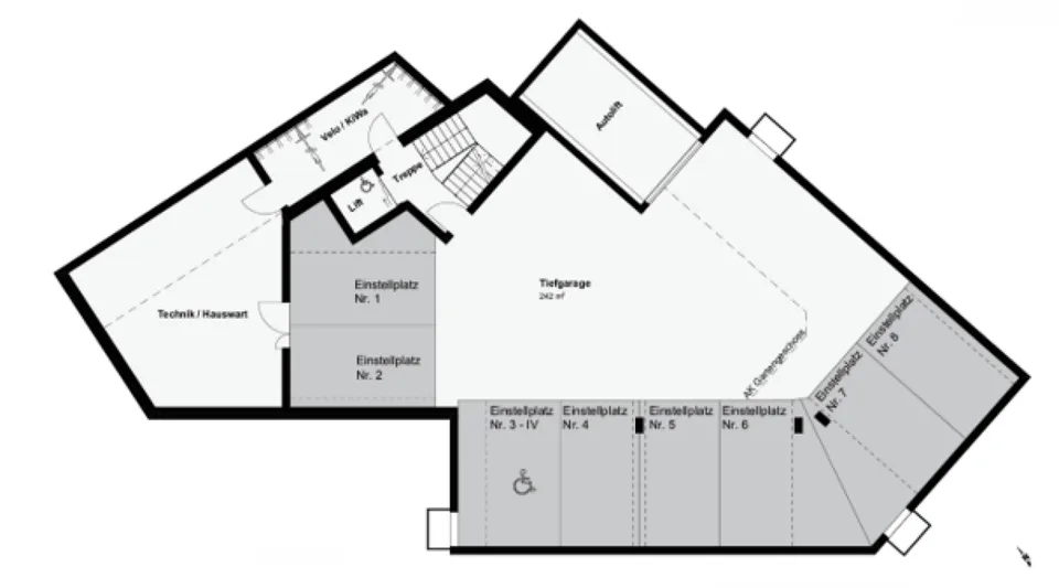Einstellplätze Nr. 2 + 4, La Rivera Embrach