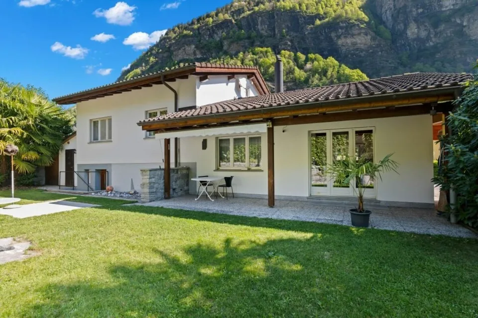 Wohnen an ruhiger Lage mit viel Privatsphäre im sonnigen Tessin