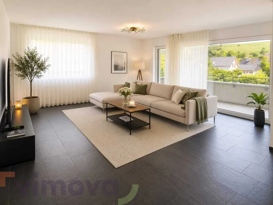 Mehr Platz zum Leben: Moderne Wohnung mit XXL-Balkon