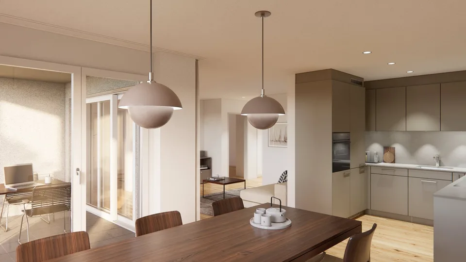 4.5-Zimmer-Neubau-Gartenwohnung in Opfershofen TG