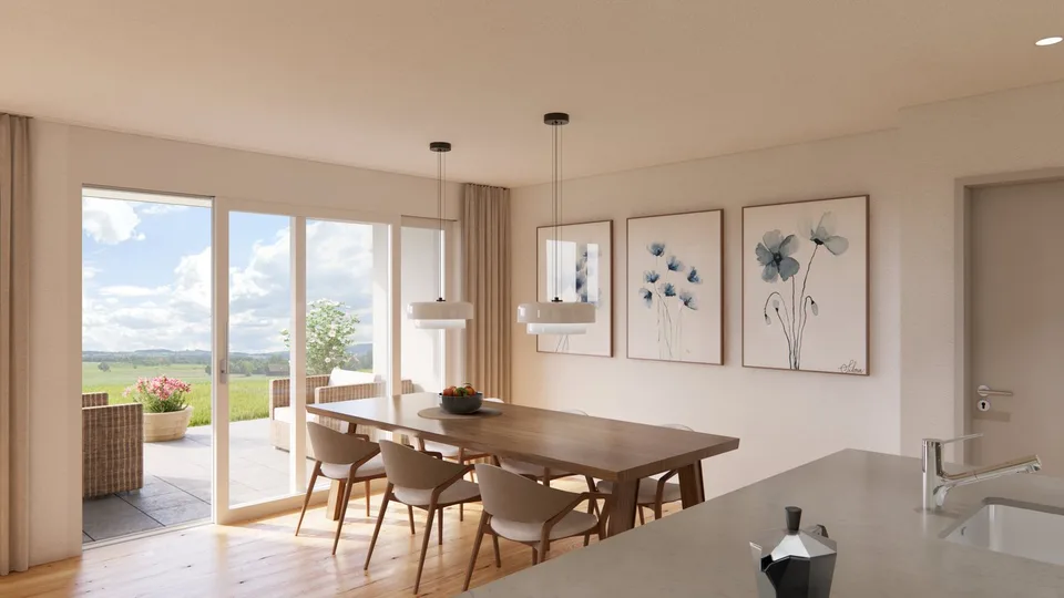 4.5-Zimmer-Neubau-Gartenwohnung in Opfershofen TG