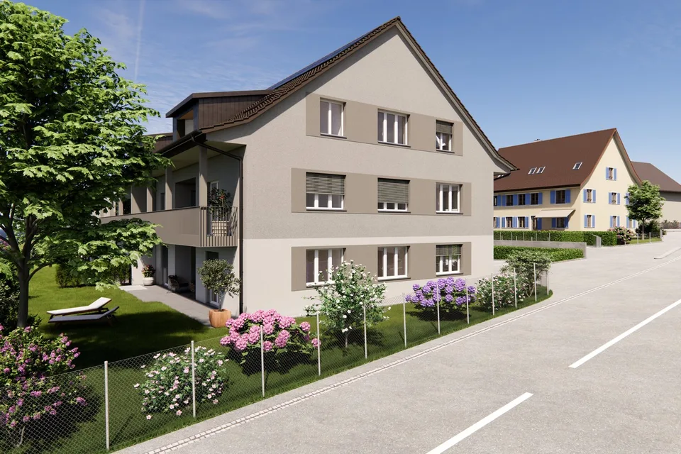 Appartamento Giardino di 4,5 Locali in Costruzione Nuova a Opfershofen TG – foto 8 di 9