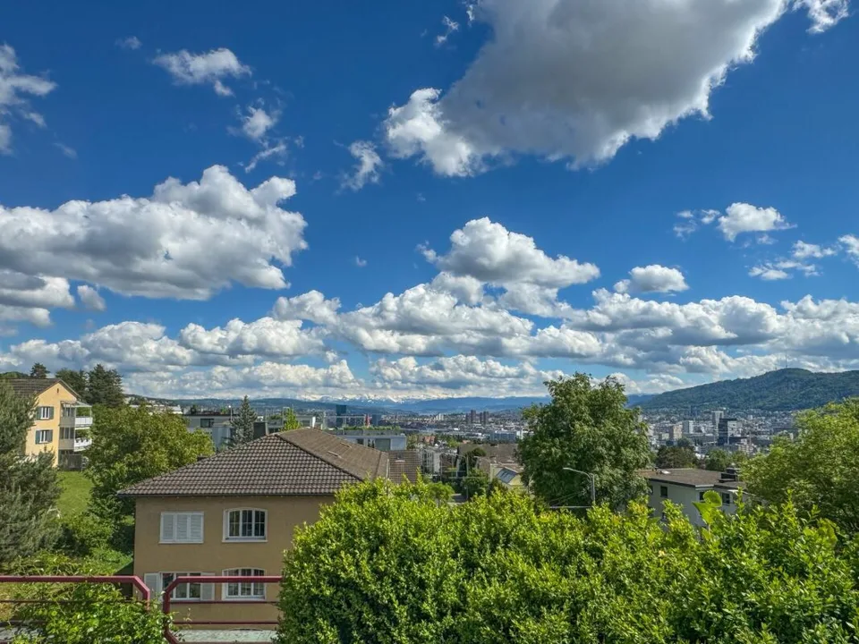 4½-Zimmer Attikawohnung über den Dächern von Zürich Höngg.