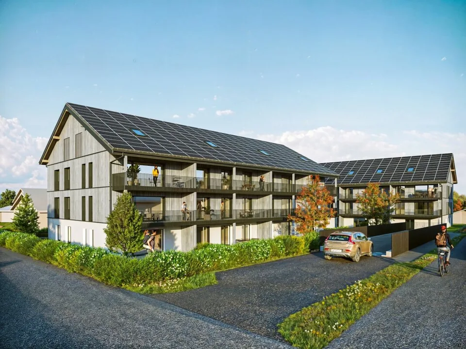 Appartement rez-de-chaussée 4.5 pièces à Duillier