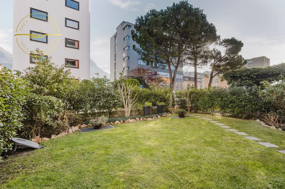 Komfortables 3.5-Zimmer-Apartment mit Garten in Lugano