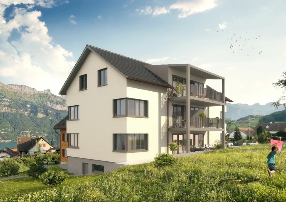 Neubau - exklusive 2.5 Zimmerwohnung mit Seesicht