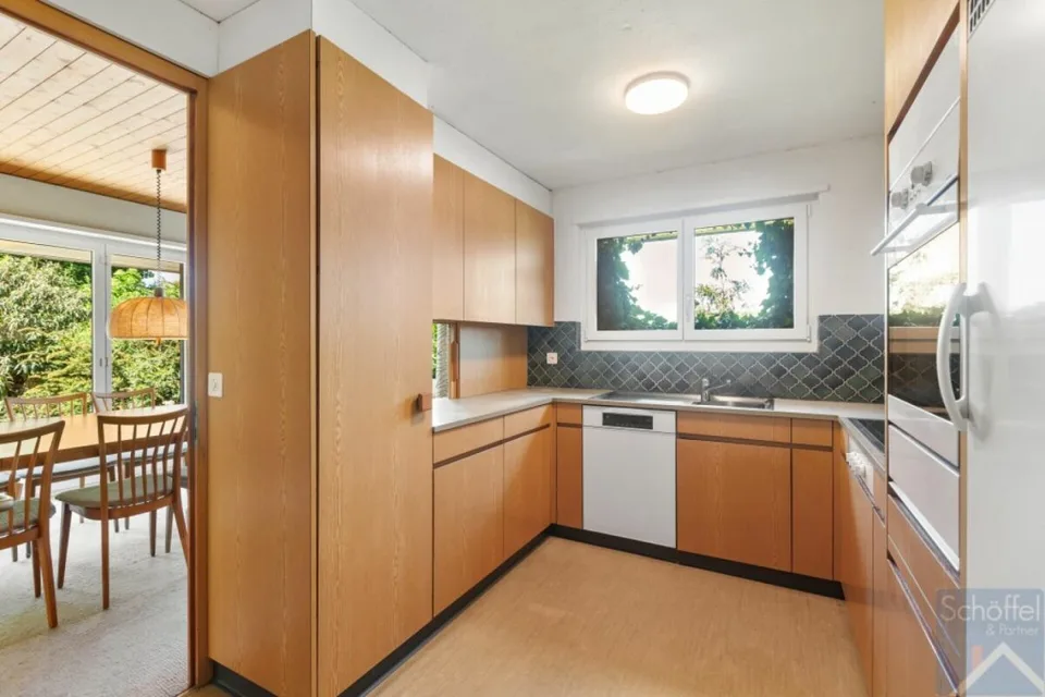 Maison individuelle de 7 ½ pièces avec grand jardin