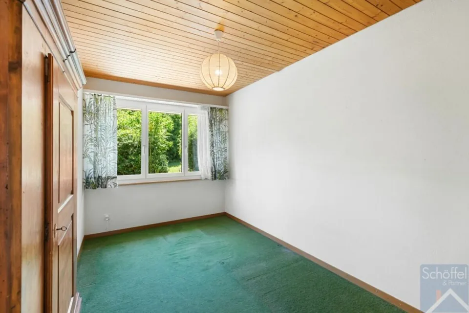 Maison individuelle de 7 ½ pièces avec grand jardin