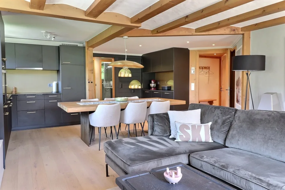 Charmant appartement moderne avec vue montagne