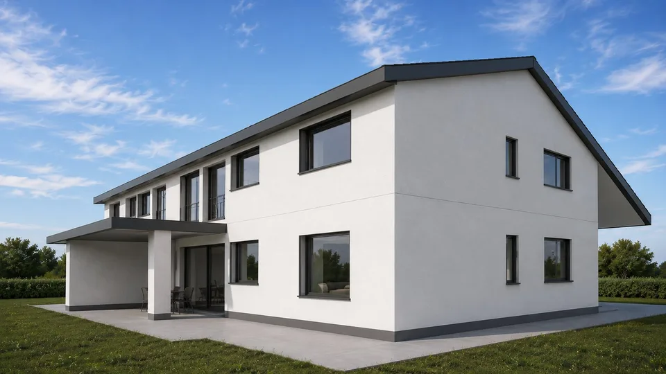 Courtételle – Élégant appartement neuf de 3,5 pièces en rez-de-chaussée