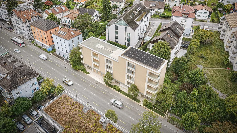 Projet de construction neuve au 129, Langgasse, St. Gallen – Habitation moderne avec style