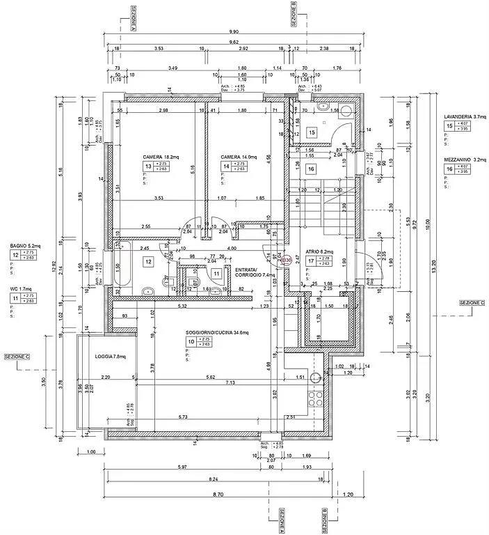 Appartamento 3 ½ locali, 1 Piano, zona residenziale Lumino – foto 11 di 12