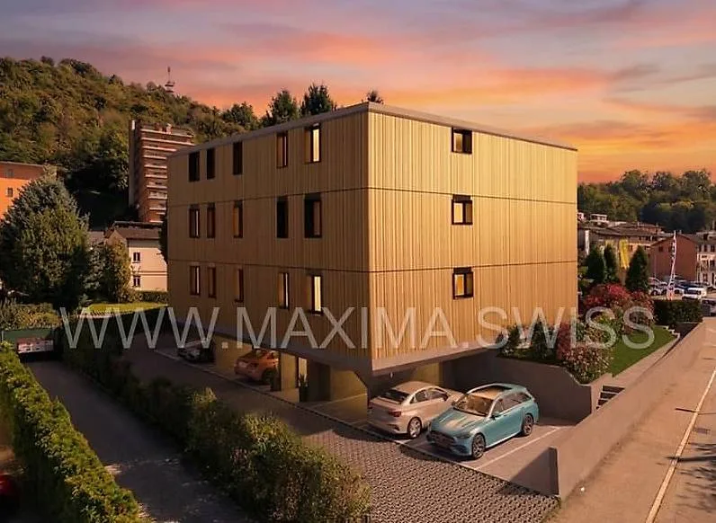 LUGANO-CADEMPINO: 4,5 locaux en construction prochaine