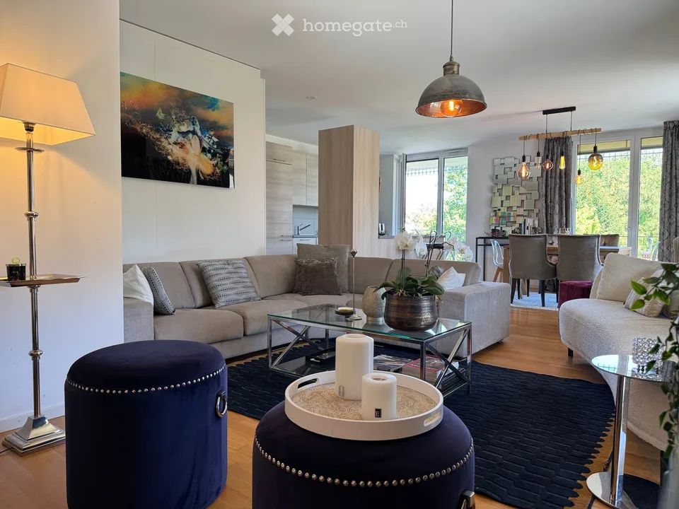 🏡 Appartement meublé de standing – Chêne-Bougeries (Genève) – Location court terme