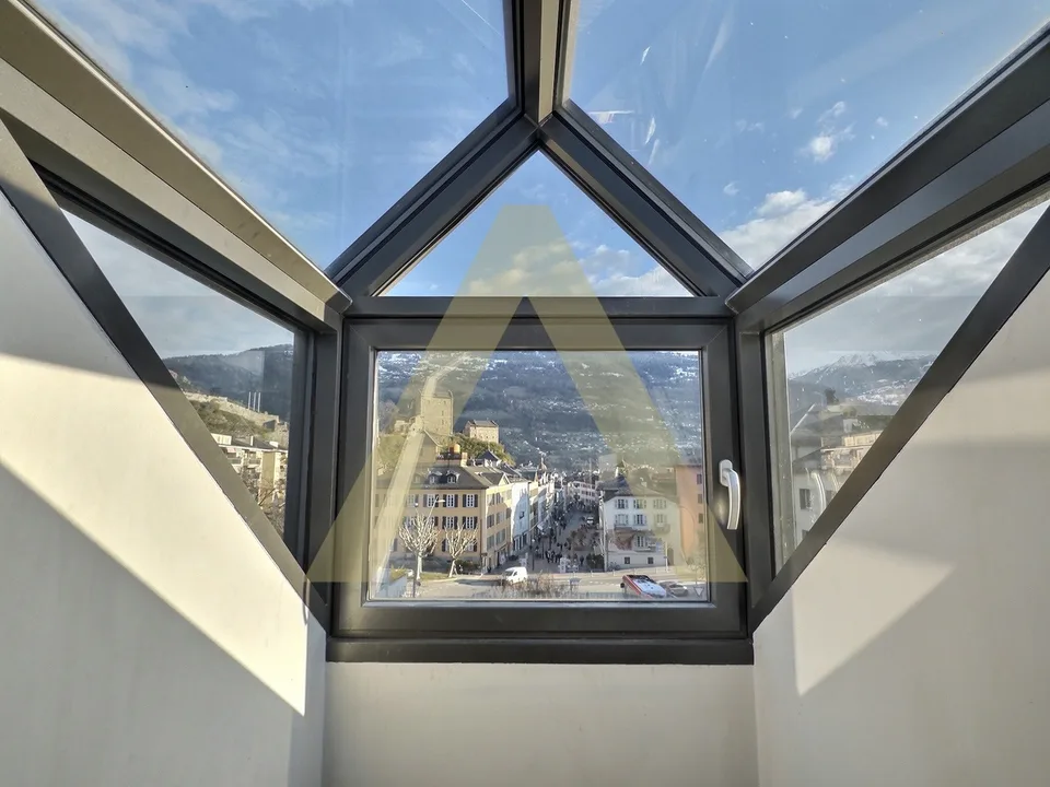 Splendide attique style loft