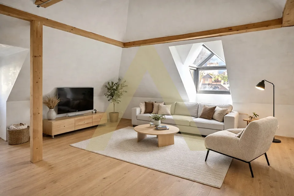 Splendide attique style loft