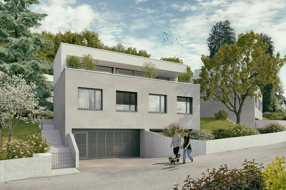 Wohnen mit Weitblick in Arlesheim!- Freistehendes Einfamilienhaus, Haus Nr. 1