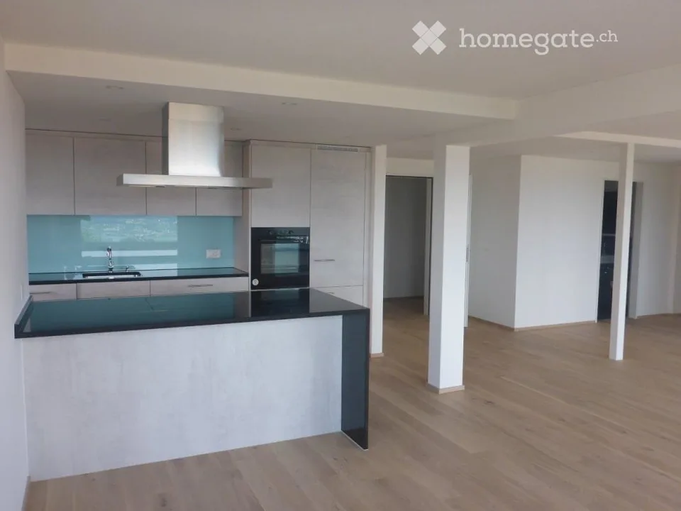 Topmoderne 4.5 Zimmerwohnung mit atemberaubendem Weitblick