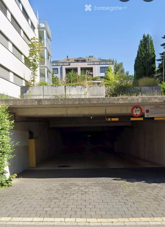 Tiefgarage in Zürich