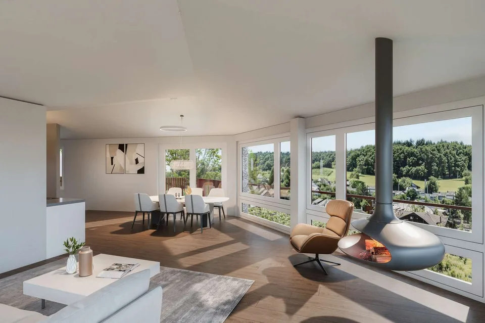 3.5-Room Maisonette - Modern Living Over 2 Floors - "Among the Vines"