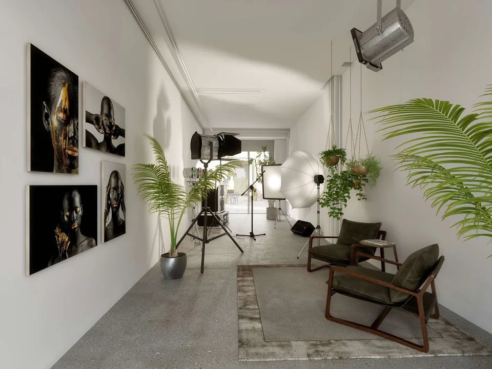 Ausgebautes Büro, Studio oder Atelier mit 48m² in Basel