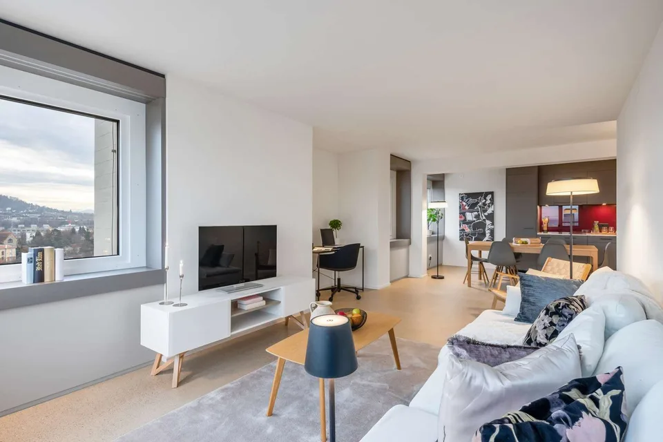 Modern wohnen, Erstbezugswohnung mit traumhafter Aussicht