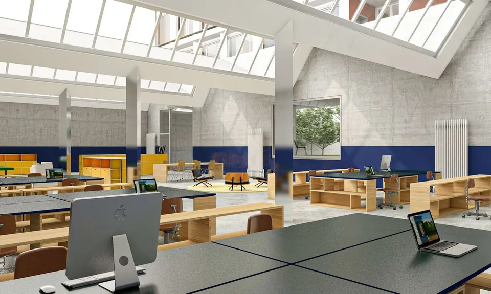 Vielseitige Gewerbefläche mit grosszügiger Shedhalle (340m²) und Büro (70m²) in Basel
