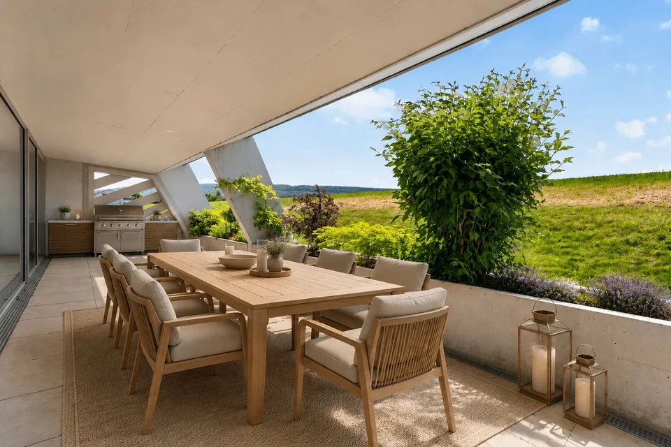 Votre refuge dans le vert - appartement de 5,5 pièces lumineux avec grande terrasse