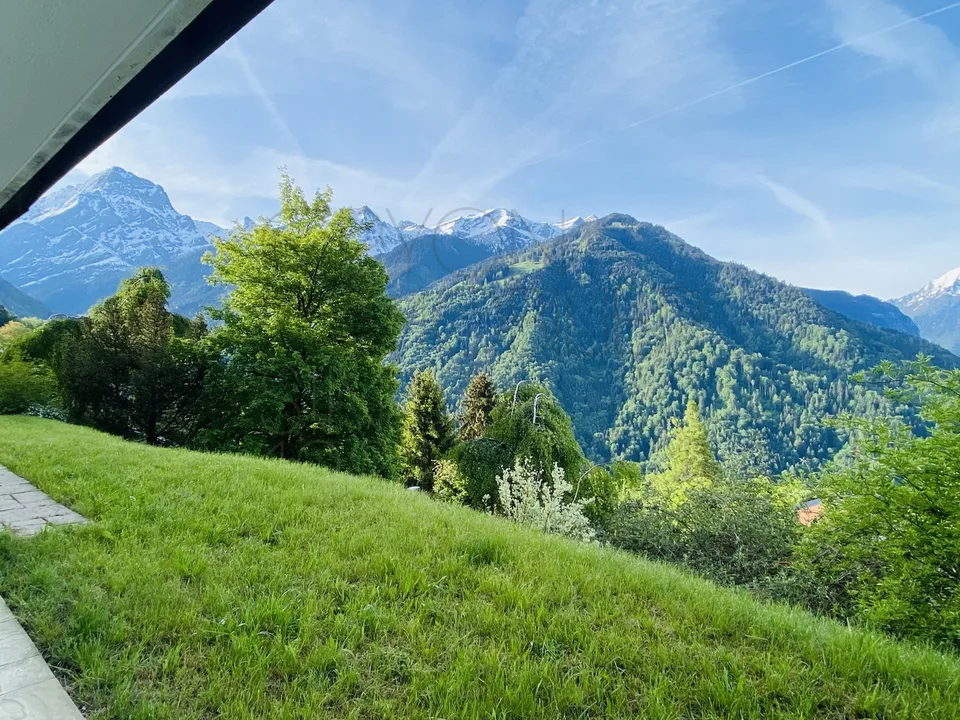 In affitto per un anno a Les Posses sur Bex, bel appartamento di 2 locali al pianterreno