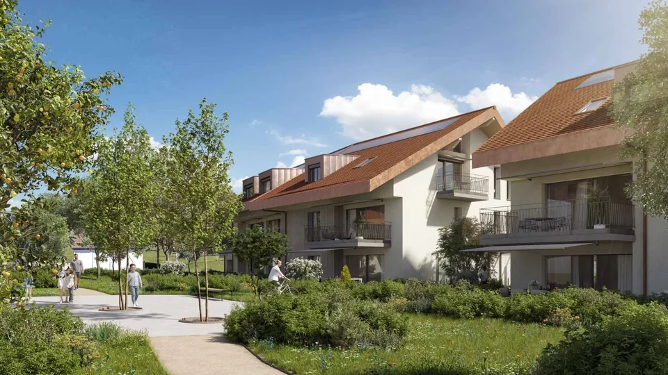 Appartement neuf de 4.5 pièces avec balcon