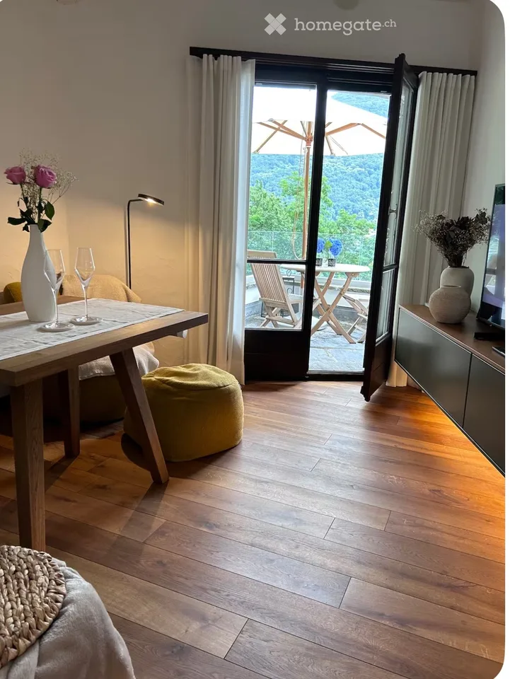 Casa di 2,5 locali con vista sul lago di Lugano