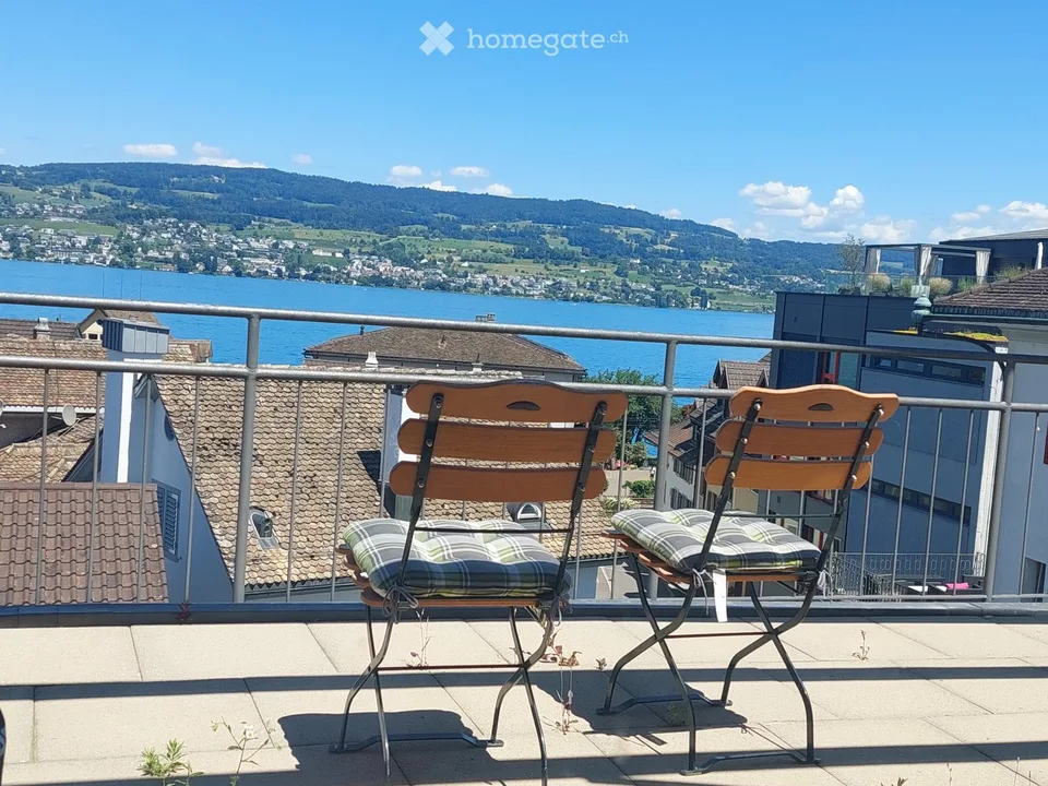 WG Zimmer mit Dachterasse und Seesicht