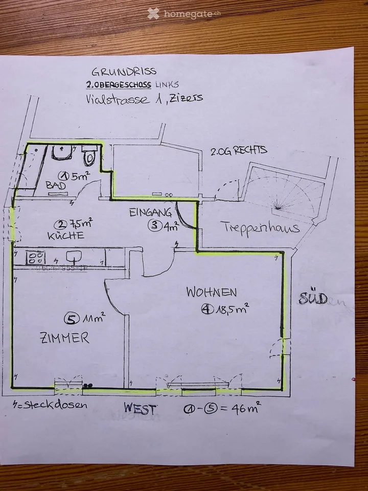 2 Zimmerwohnung