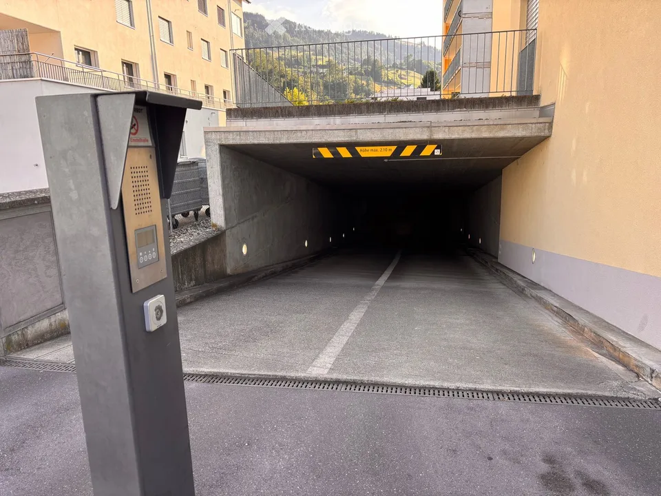 Tiefgarage in Siebnen