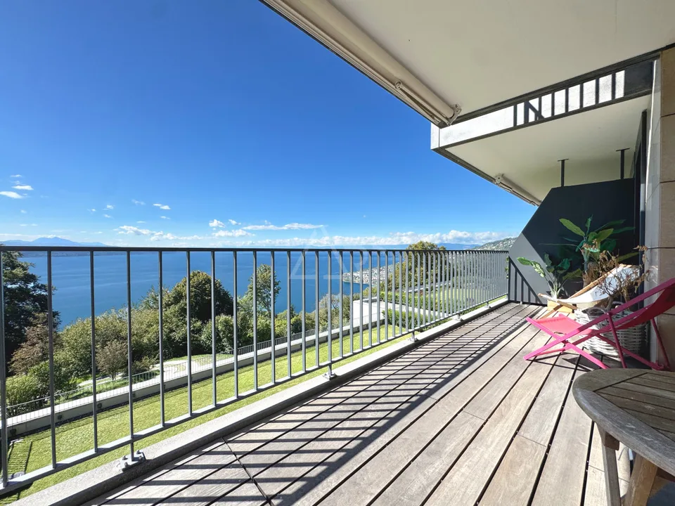 4,5-Zimmer-Wohnung mit Panoramablick auf den Genfersee – Foto 16 von 17