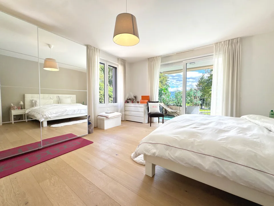 4,5-Zimmer-Wohnung mit Panoramablick auf den Genfersee