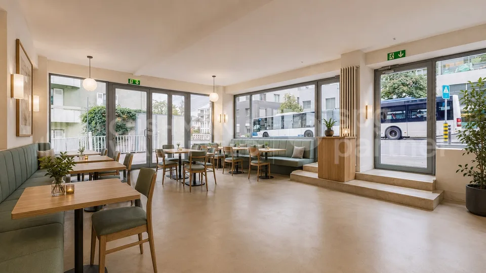 Arcata di 235 m² con alta visibilità, disponibile immediatamente - Morges 163