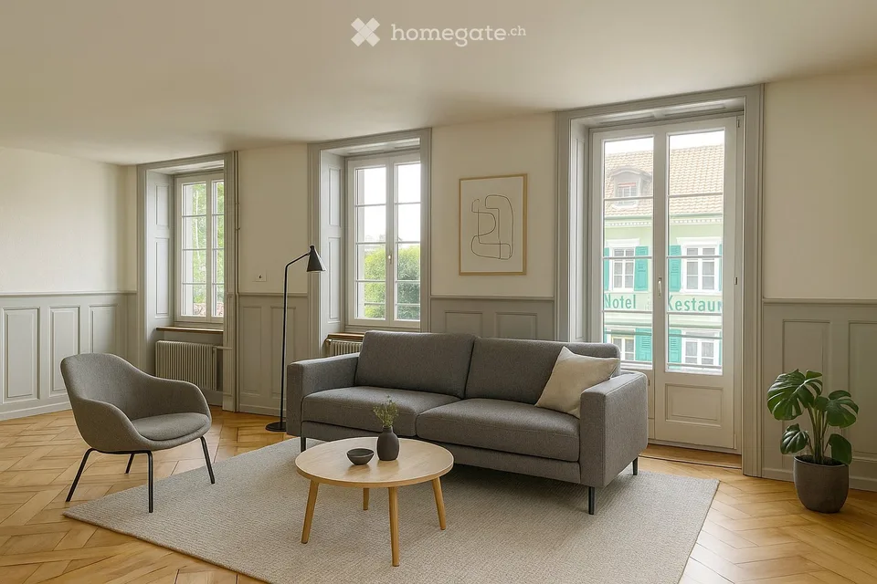 Charmante Altbau 3-Zimmer-Wohnung an zentraler Lage - 2025 renoviert