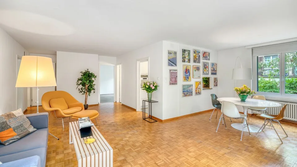 Charming 3.5-room city apartment in Zürcher Seefeld