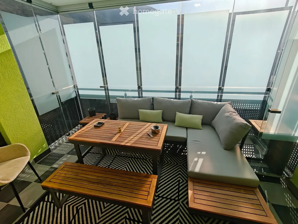 À louer superbe appartement meublé de 2.5 pièces à Charrat