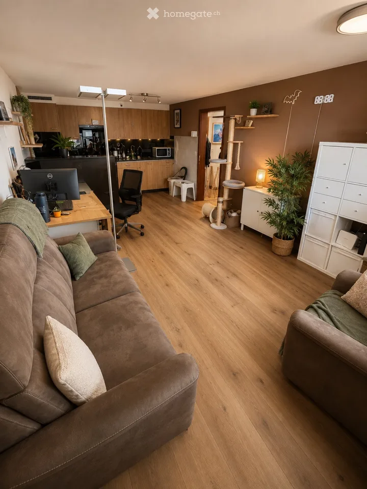 Zu vermieten: Magnifique Appartement 2,5 Zimmer in La Berra