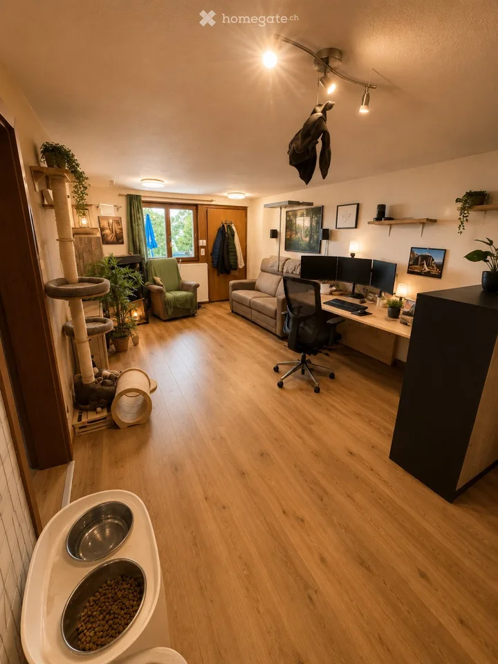 Zu vermieten: Magnifique Appartement 2,5 Zimmer in La Berra