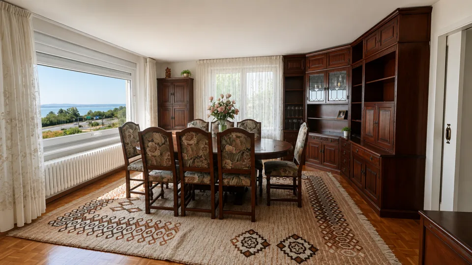 Schöne individuelle Villa mit Panoramablick, 200 m vom See – Foto 15 von 27