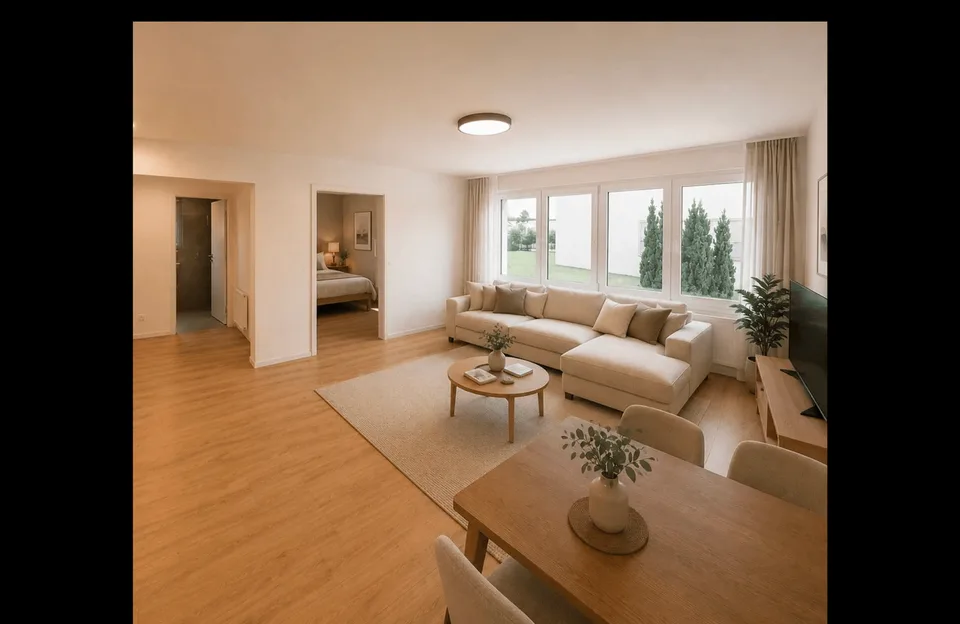2.5-Zimmer-Wohnung – frisch renoviert, Erstbezug
