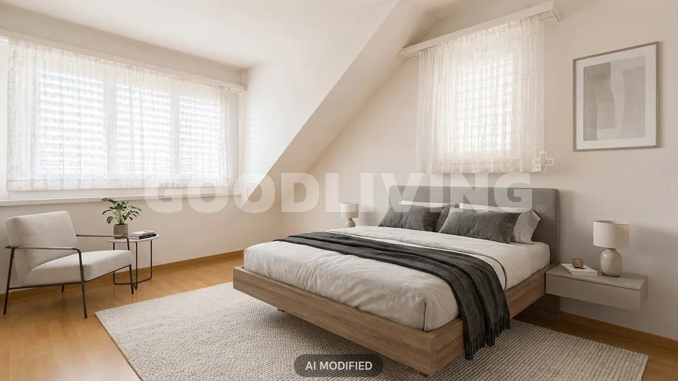 Grosszügige Maisonette-Attikawohnung mit Balkon und Panoramablick