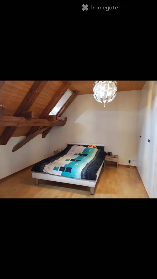 Appartamento duplex di 2,5 locali a Delley