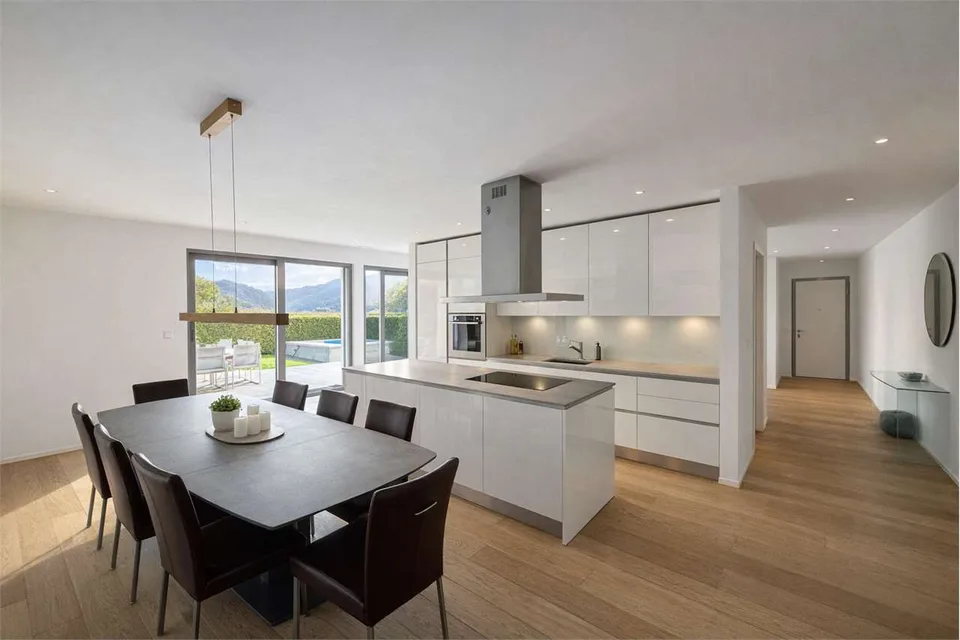 Apartment with Garden in Bironico