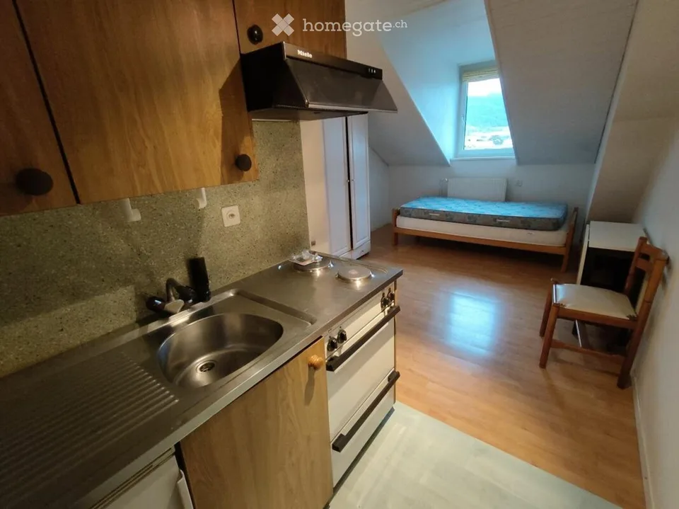 Somptueux studio meublé disponible à Delémont