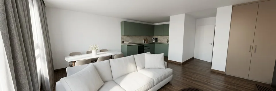 Magnifique appartement neuf de 3 pièces à deux pas du centre de Neu...