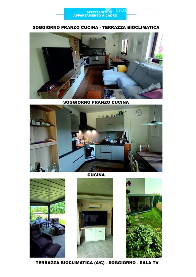 Appartement in einer Villa mit großem Garten und kleinem Gemüsegarten